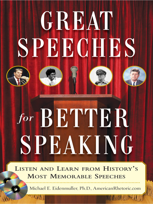 Cover image for Great Speeches For Better Speaking